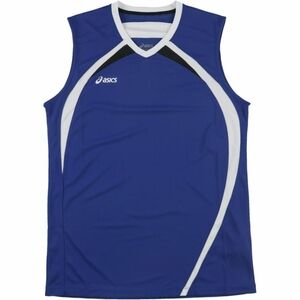 ASICS Men's Performance Tyson Sleeveless Top, Blue/White - NWT